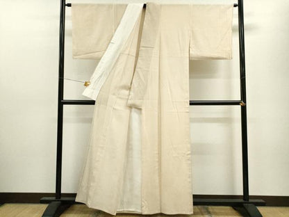 平和屋着物▽本塩沢 単衣 絣間道 正絹 逸品 CAAV9469ze
