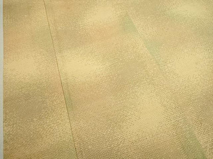 平和屋着物▽上質な紬 単衣 霞文 正絹 逸品 CAAV9475ze