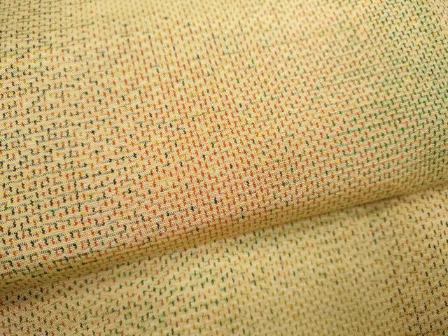 平和屋着物▽上質な紬 単衣 霞文 正絹 逸品 CAAV9475ze