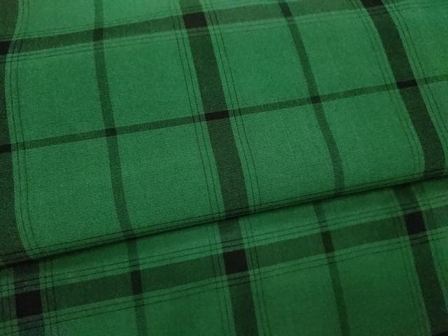 平和屋着物▽道中着　スリーシーズン　春夏秋　塵除け　ロングコート　格子柄　正絹　逸品　CAAV9490ze