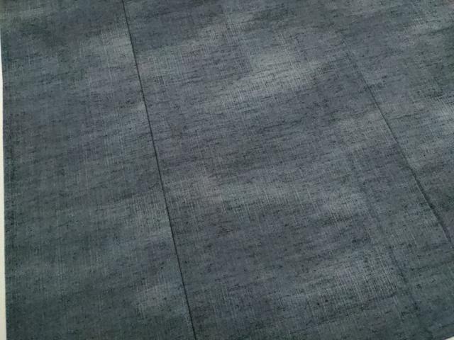 平和屋着物▽上質な紬 単衣 霞文 正絹 逸品 CAAV9494ze