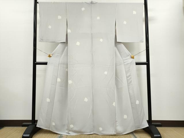 平和屋着物▽上質な小紋 単衣 源氏香 正絹 逸品 CAAV9520ze