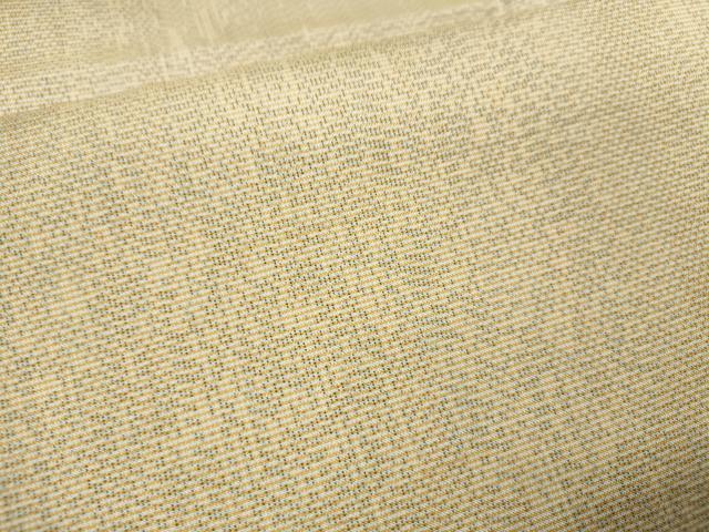 平和屋着物▽上質な紬 単衣 霞文 正絹 逸品 CAAV9529ze