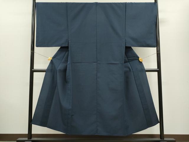 平和屋着物▽男性 単衣 色無地 褐返色 正絹 逸品 CAAV9531ze