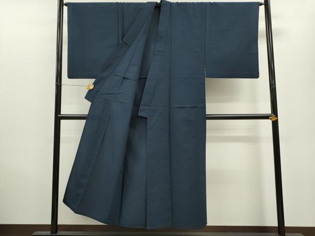 平和屋着物▽男性 単衣 色無地 褐返色 正絹 逸品 CAAV9531ze