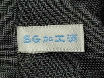 平和屋着物▽男性 紬 単衣 網代織 正絹 逸品 未使用 CAAV9532ze