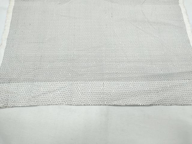 平和屋着物●本場大島紬　アンサンブル　反物　白大島　100亀甲　総詰め　着尺+羽尺　逸品　未使用　CAAV9860th