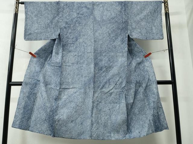 平和屋着物∴夏物 男性 浴衣 有松鳴海絞り 三浦絞り 綿 逸品 CAAW0839ng