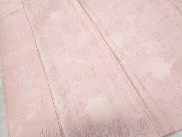 平和屋着物▽上質な色無地 単衣 辻が花地紋 虹色 正絹 逸品 CAAW0843ng