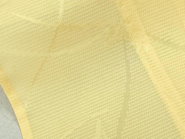 平和屋着物＊夏物 色無地 絽 草葉紋紗 花葉文 正絹 逸品 未使用 CAAW0865ng