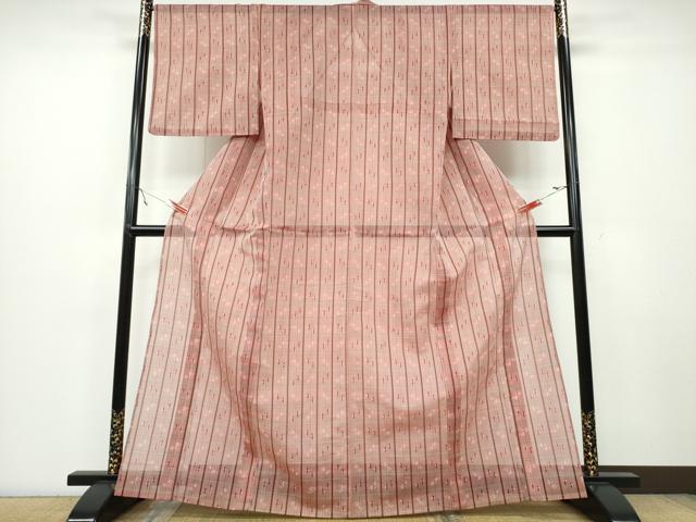 平和屋着物＊夏物 本場琉球絣 夏琉球 正絹 逸品 未使用 CAAW0886ng