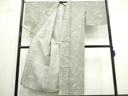 平和屋着物∴夏物 浴衣・小紋兼用 綿絽 松葉散らし 綿 逸品 CAAW0915ng