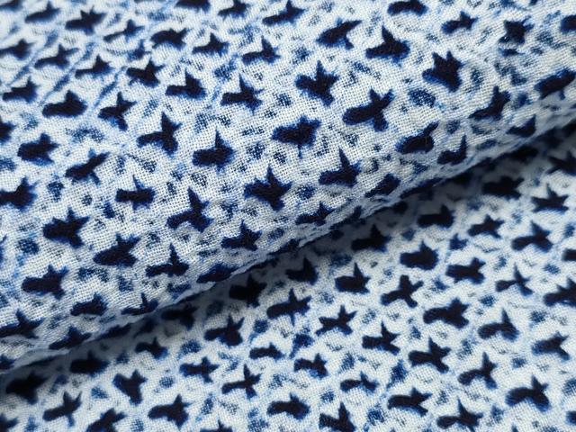 平和屋着物∴夏物 男性 浴衣 有松鳴海絞り 三浦絞り 綿 逸品 CAAW0969ng
