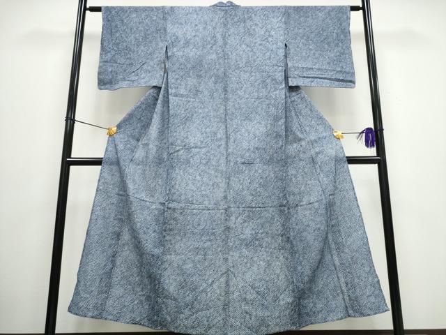 平和屋着物∴夏物　浴衣　有松鳴海絞り　三浦絞り　綿　逸品　CAAW0990ng