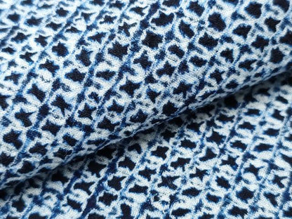 平和屋着物∴夏物　浴衣　有松鳴海絞り　三浦絞り　綿　逸品　CAAW0990ng