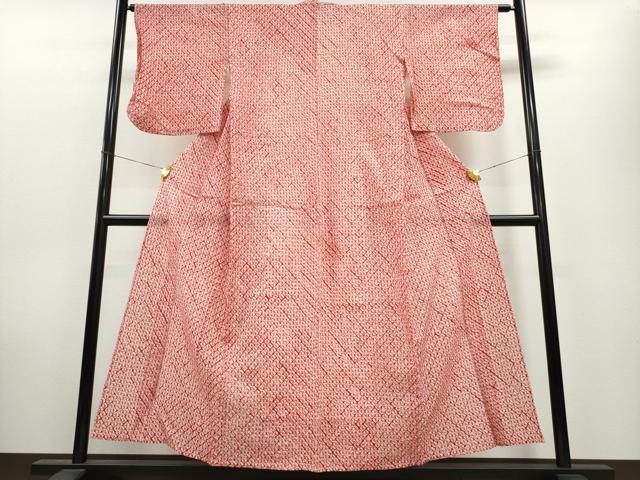 平和屋着物∴夏物 浴衣 有松鳴海絞り 蜘蛛絞り 綿 逸品 CAAW0996ng
