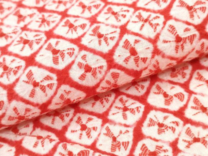 平和屋着物∴夏物 浴衣 有松鳴海絞り 蜘蛛絞り 綿 逸品 CAAW0996ng