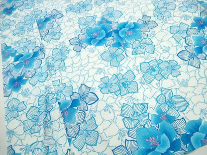 平和屋着物∴夏物　浴衣　草花尽くし　CAAW1006ng