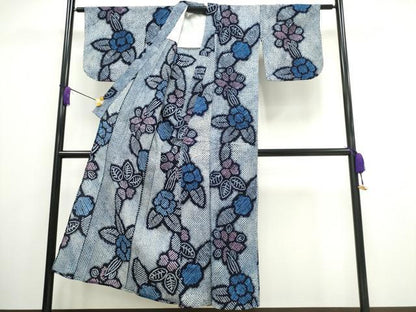 平和屋着物∴夏物 浴衣 有松鳴海絞り 綿 逸品 CAAW1032ng