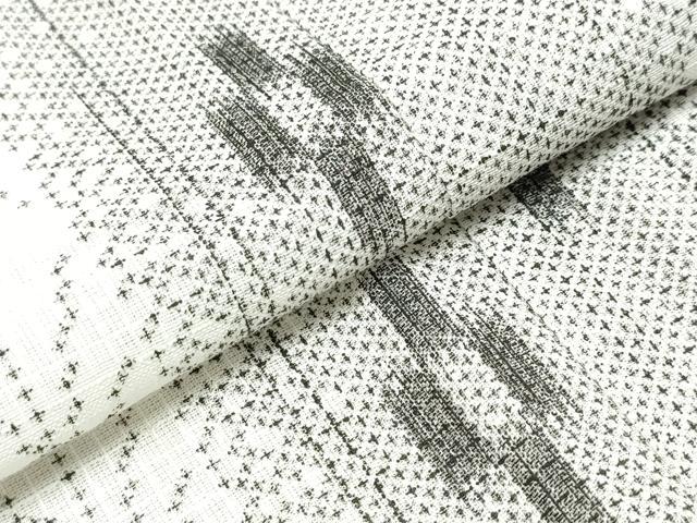 平和屋着物∴夏物 浴衣 コシノジュンコ JUNKO KOSHINO 麻の葉間道 綿 逸品 CAAW1048ng