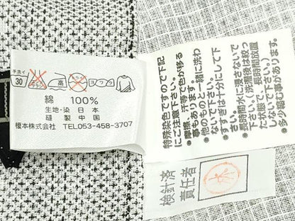 平和屋着物∴夏物 浴衣 コシノジュンコ JUNKO KOSHINO 麻の葉間道 綿 逸品 CAAW1048ng