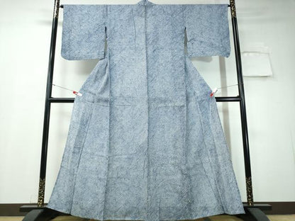 平和屋着物∴夏物　浴衣　有松鳴海絞り　三浦絞り　綿　逸品　CAAW1070ng