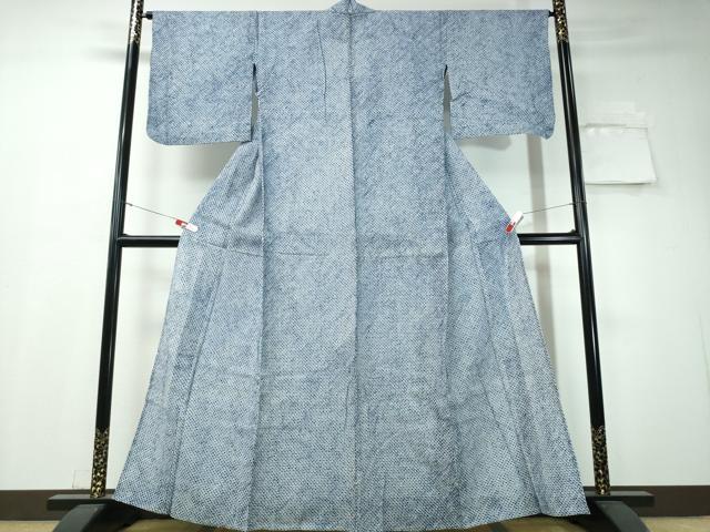 平和屋着物∴夏物　浴衣　有松鳴海絞り　三浦絞り　綿　逸品　CAAW1070ng