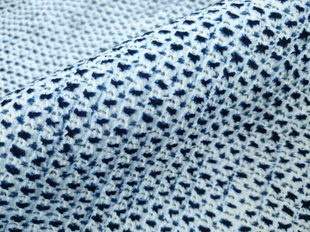 平和屋着物∴夏物　浴衣　有松鳴海絞り　三浦絞り　綿　逸品　CAAW1070ng