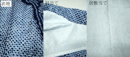 平和屋着物∴夏物 浴衣 有松鳴海絞り 立波舞花文 綿 逸品 CAAW1071ng