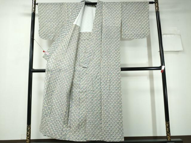 平和屋着物∴夏物 浴衣 有松鳴海絞り 蜘蛛絞り 花菱文 綿 逸品 CAAW1093ng