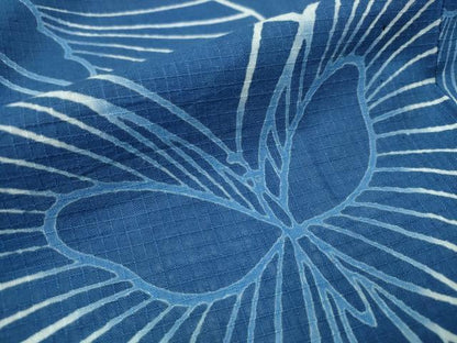 平和屋着物∴夏物 浴衣 綿紅梅 舞蝶文 綿 逸品 CAAW1107ng