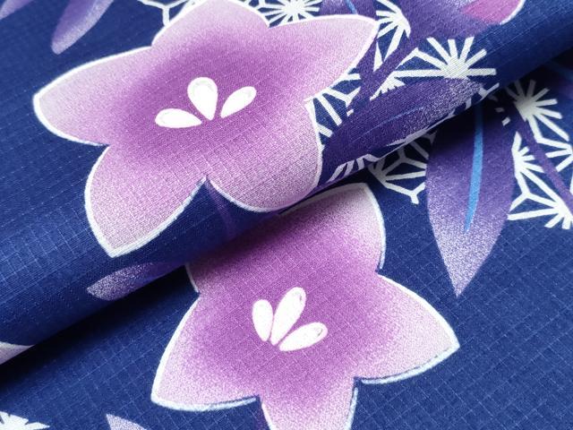 平和屋着物∴夏物 浴衣 綿紅梅 草花文 逸品 CAAW1112ng