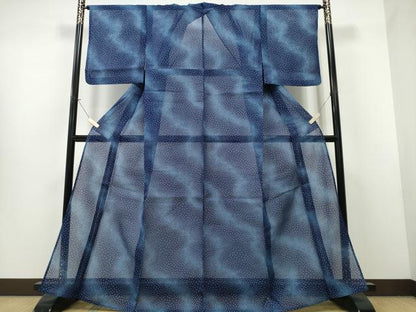 平和屋着物∴夏物　浴衣　綿紅梅　吉祥文　綿　逸品　CAAW1118ng