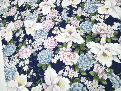 平和屋着物∴夏物 浴衣 草花尽くし 綿 逸品 CAAW1124ng