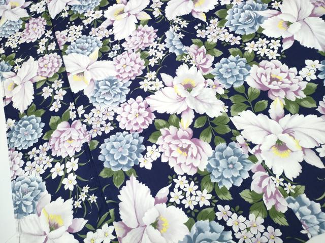 平和屋着物∴夏物 浴衣 草花尽くし 綿 逸品 CAAW1124ng