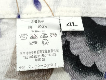 平和屋着物∴夏物 浴衣 縦綿絽 牡丹 金彩 綿 逸品 CAAW1125ng