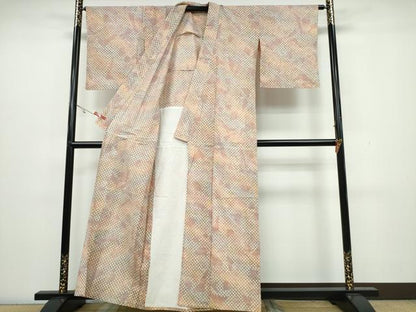 平和屋着物∴夏物 浴衣 有松鳴海絞り 霞文 綿 逸品 CAAW1143ng