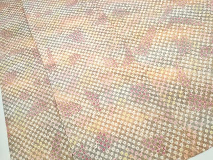 平和屋着物∴夏物 浴衣 有松鳴海絞り 霞文 綿 逸品 CAAW1143ng