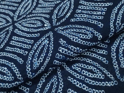 平和屋着物∴夏物 浴衣 有松鳴海絞り 七宝文 綿 逸品 CAAW1148ng