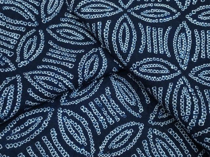 平和屋着物∴夏物 浴衣 有松鳴海絞り 七宝文 綿 逸品 CAAW1148ng