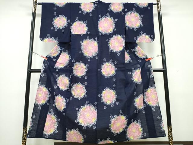 平和屋着物∴夏物 浴衣 花火 綿 逸品 CAAW1165ng