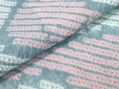 平和屋着物∴夏物 浴衣 有松鳴海絞り 流水文 綿 逸品 CAAW1187ng