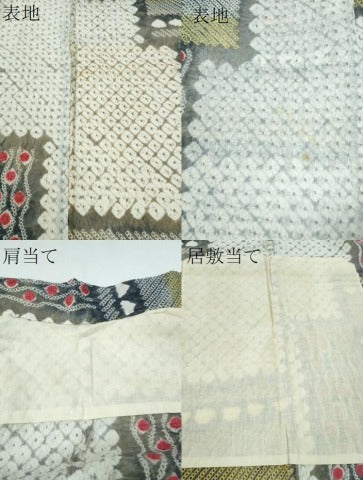 平和屋着物∴夏物 浴衣 有松鳴海絞り 幾何学文様 綿 逸品 CAAW1188ng
