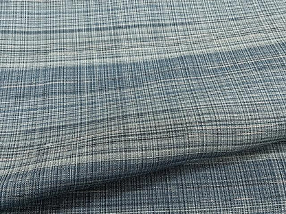 平和屋着物▽上質な紬　単衣　霞文　正絹　逸品　CAAW1218xi