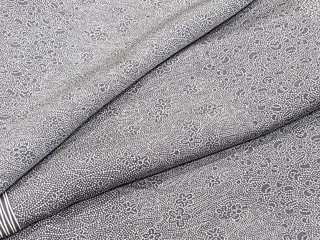 平和屋着物▽江戸小紋 単衣 吉祥間道 正絹 逸品 CAAW1230xi