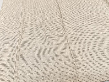 平和屋着物▽上質な紬 単衣 幾何学文 正絹 逸品 CAAW1233xi