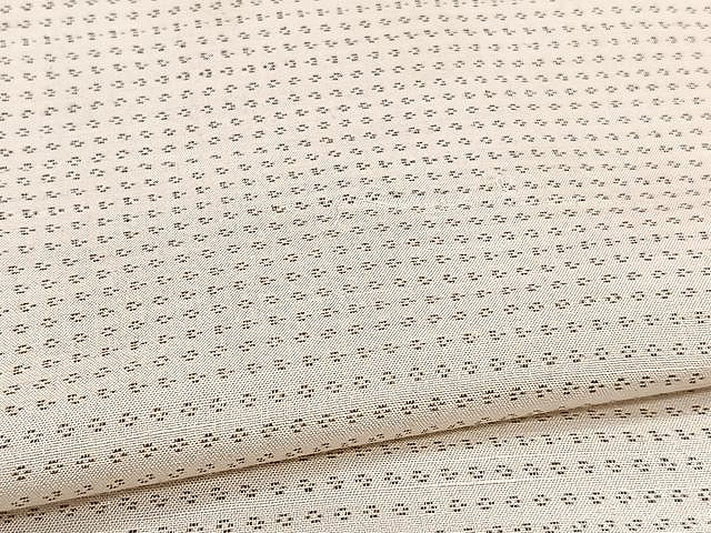 平和屋着物▽上質な紬 単衣 幾何学文 正絹 逸品 CAAW1233xi