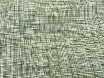 平和屋着物▽上質な紬 単衣 霞文 正絹 逸品 CAAW1248xi