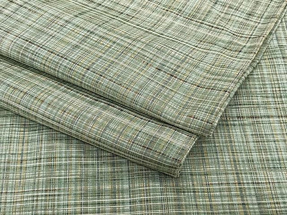 平和屋着物▽上質な紬 単衣 霞文 正絹 逸品 CAAW1248xi