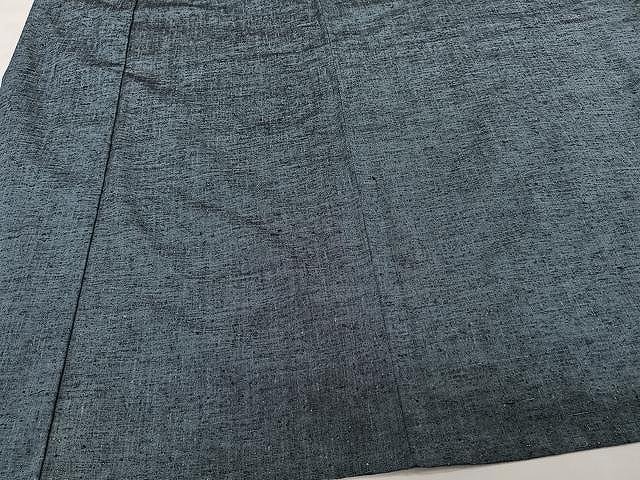 平和屋着物▽男性 紬 単衣 熨斗目花色 正絹 逸品 CAAW1257xi